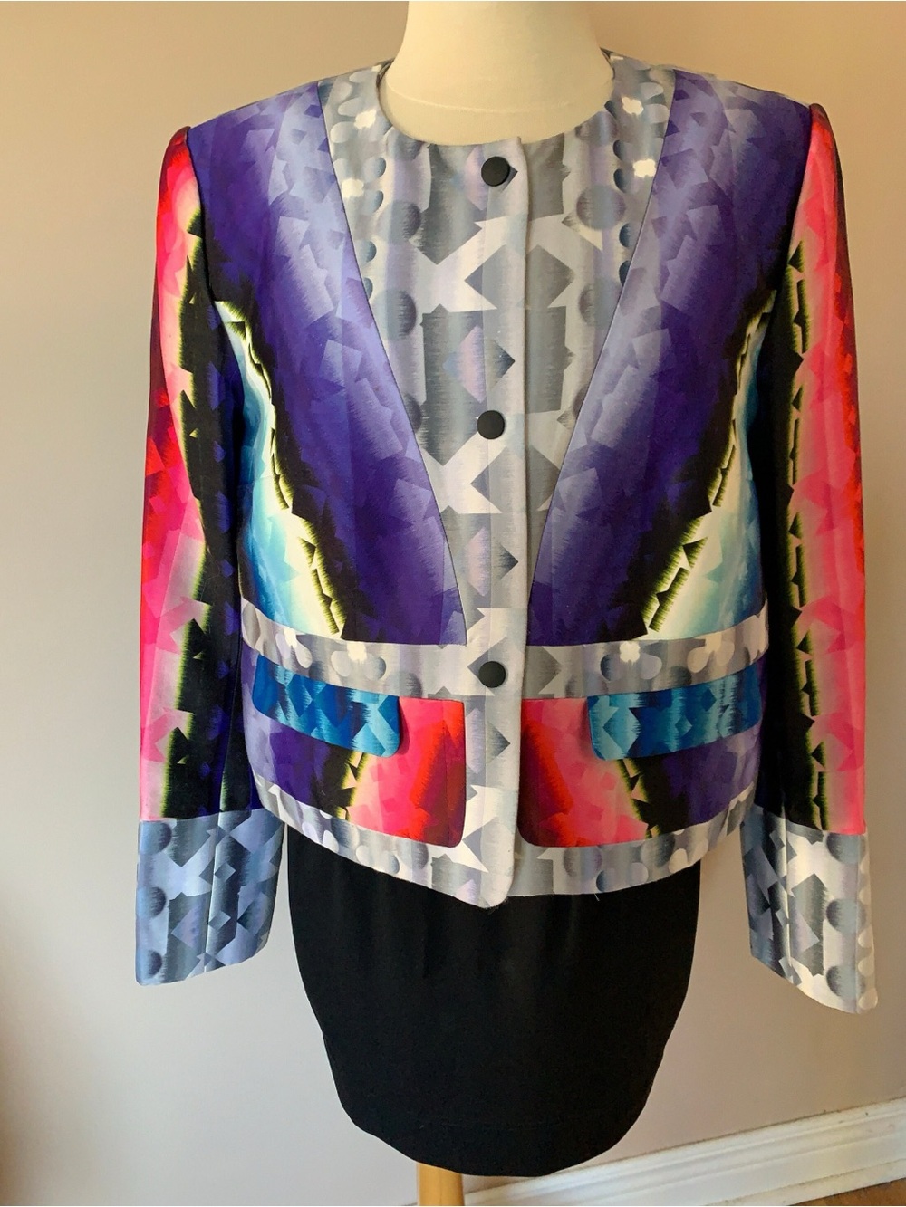 Peter Pilotto Geometric Airbrush Jacket